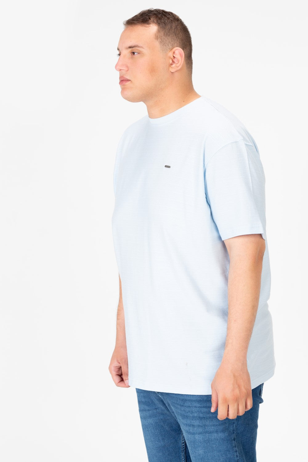 Men's Big Size Basic Short Sleeves T-Shirt