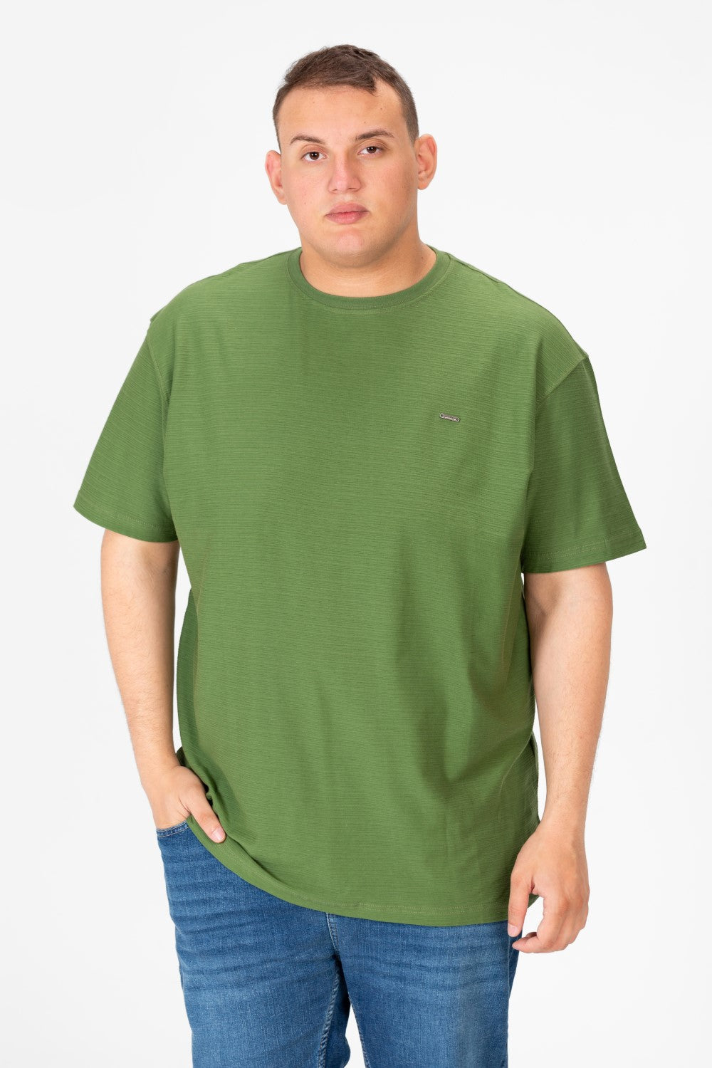 Men's Big Size Basic Short Sleeves T-Shirt