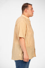 Men's Big Size Short Sleeves Shirt With An Exceptional Design In High Quality Material