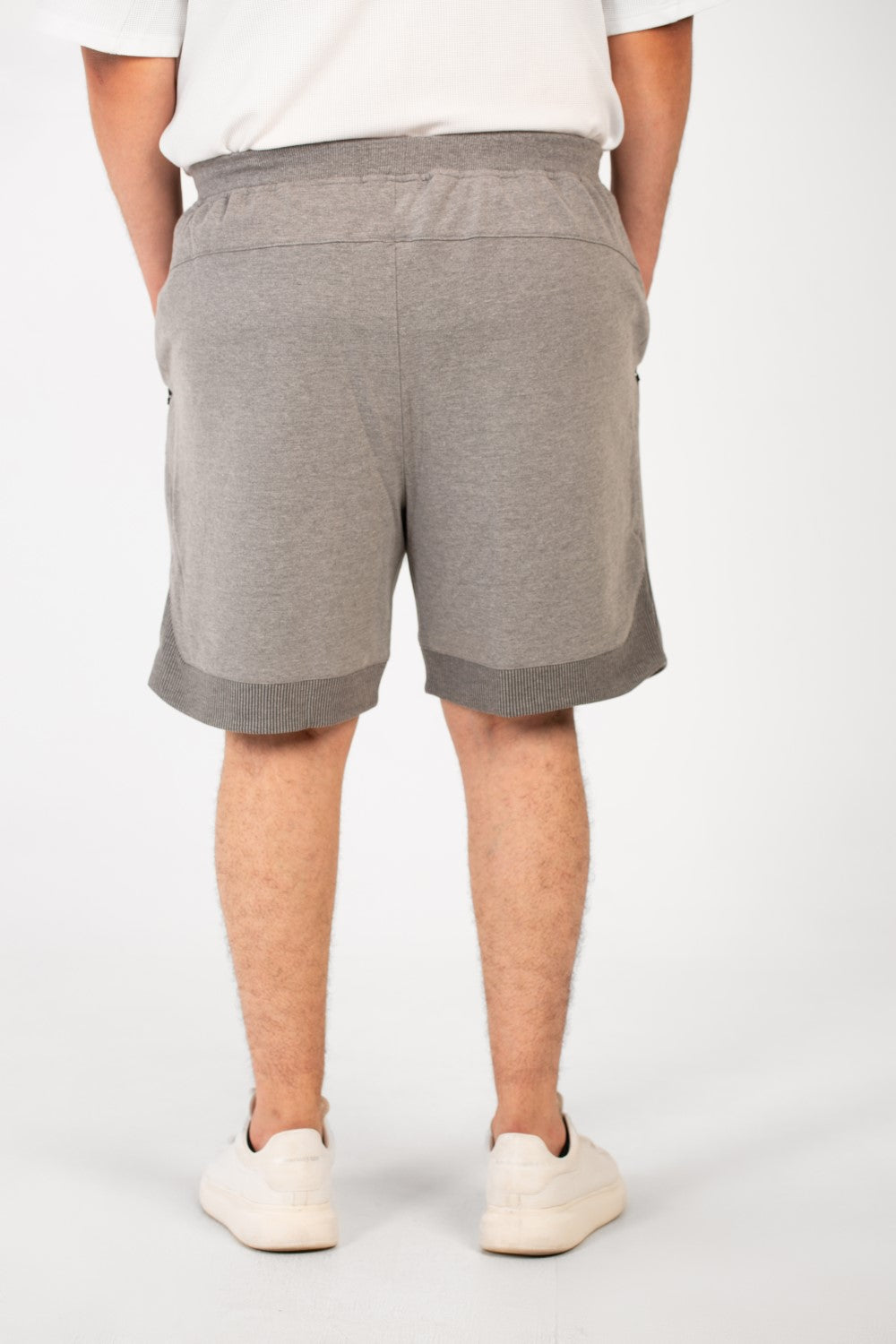 Men's Milton Basic Big Size Short Modern Design With A Side Text Print