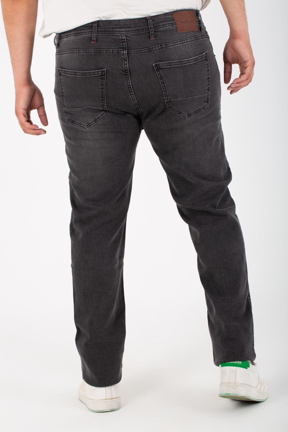 Mens Big Size Used Jeans Pants With Five Pockets And Basic Colors