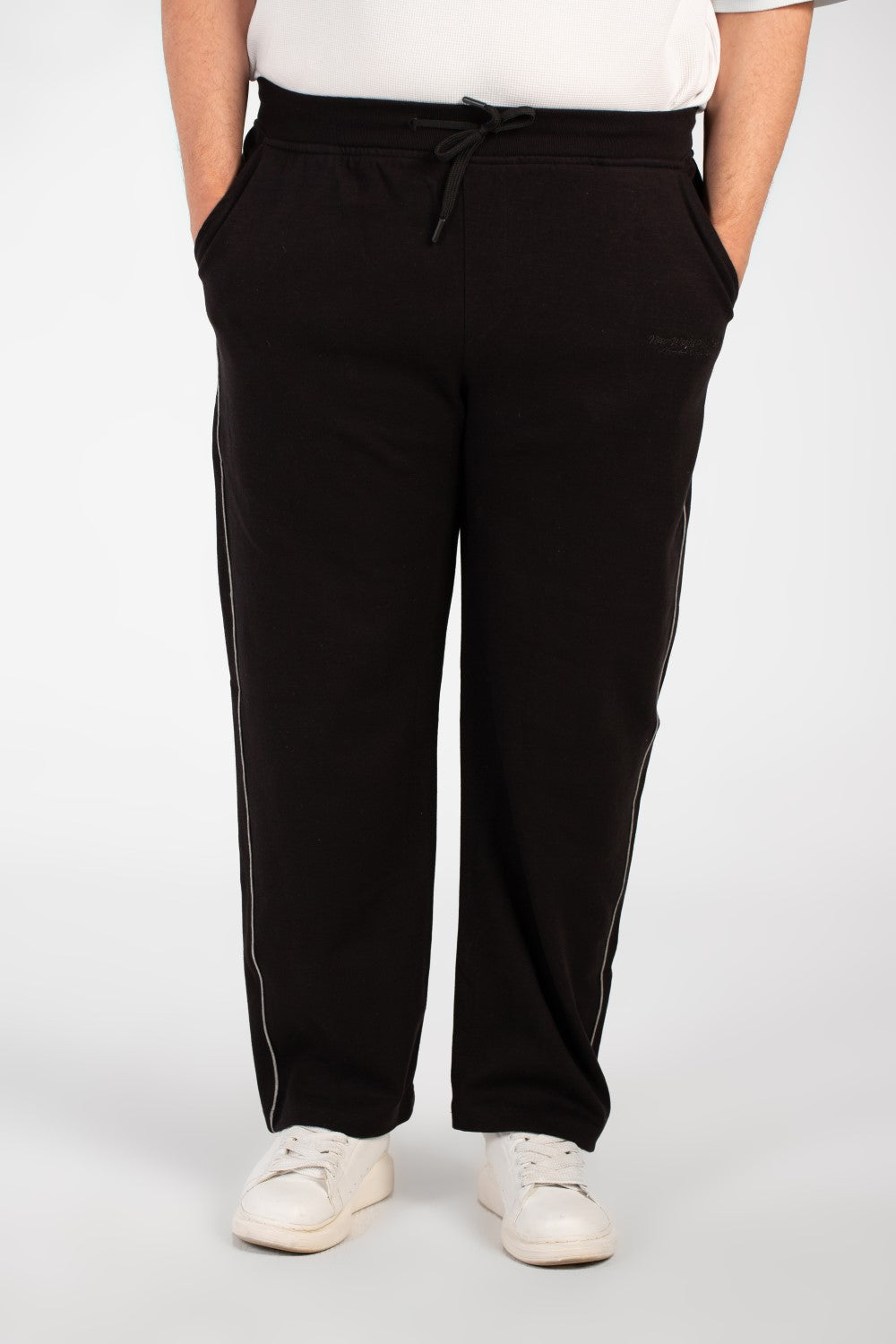 Men's Big Size Basic High Quality Sweatpants With Modern Design And Pockets