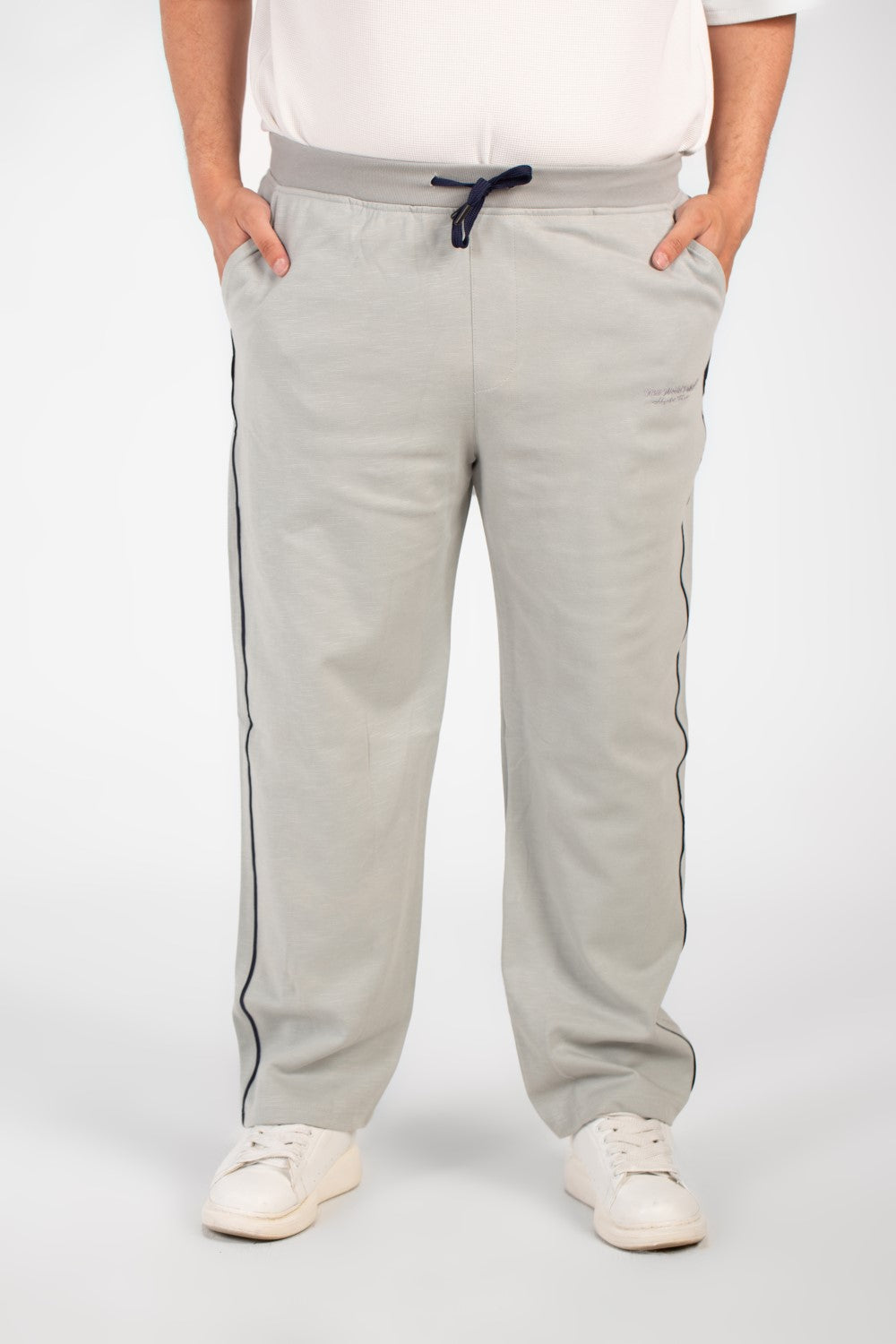 Men's Big Size Basic High Quality Sweatpants With Modern Design And Pockets