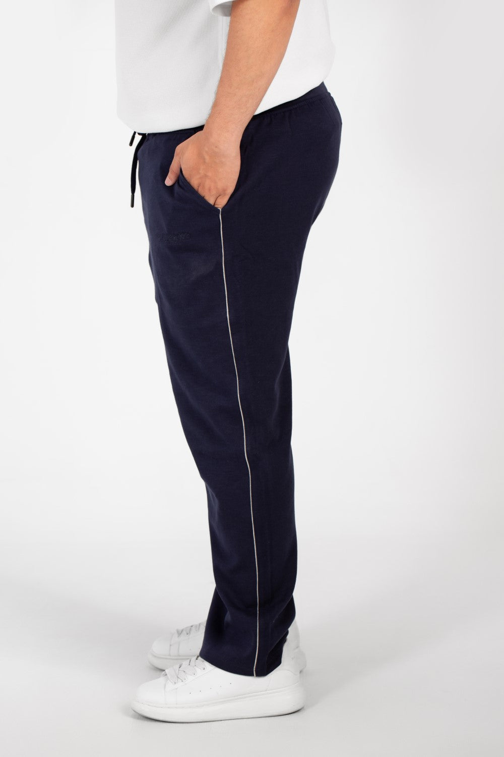 Men's Big Size Basic High Quality Sweatpants With Modern Design And Pockets