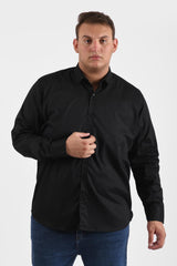 Men's Big Size Classic Long Sleeves Regular Fit Made Of Soft Cotton Shirt