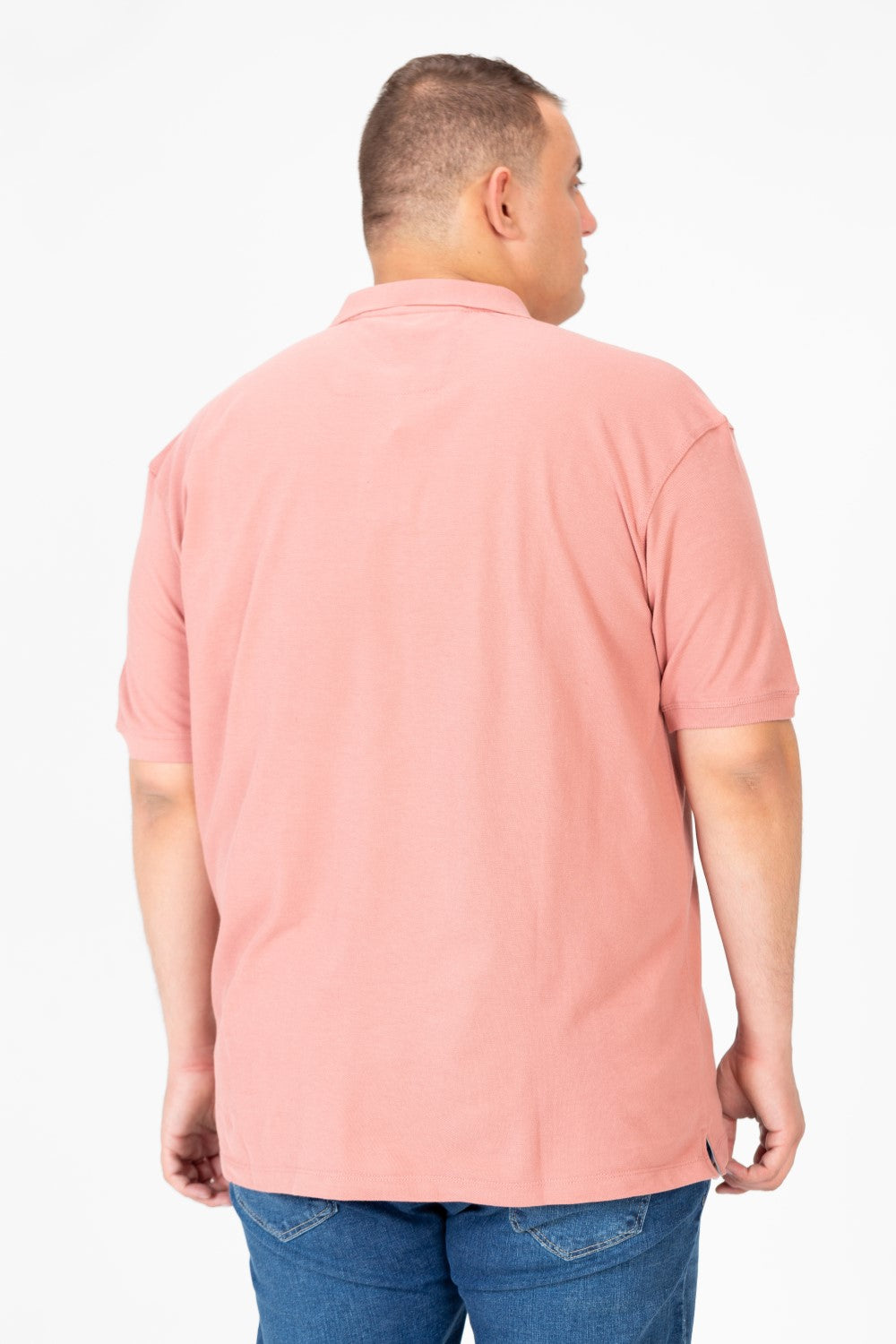 Men's Big Size Polo Half Sleeve T-Shirt with Front Pocket