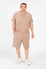 Men's Big Size Basic Fashion Outfit Set