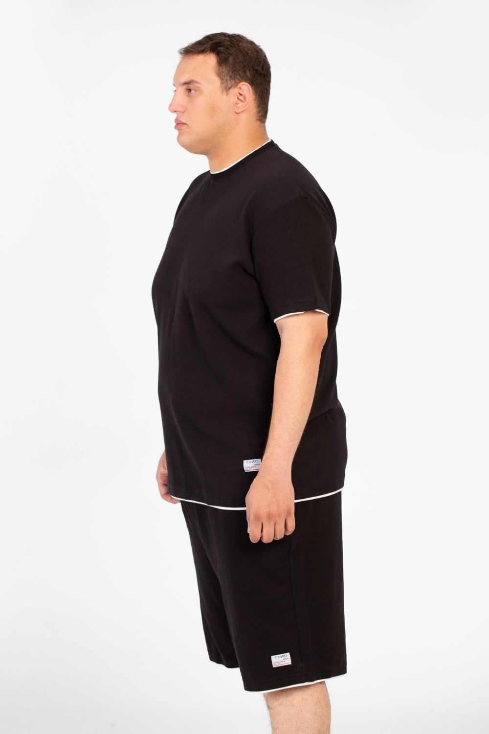 Men's Big Size Basic Fashion Outfit Set