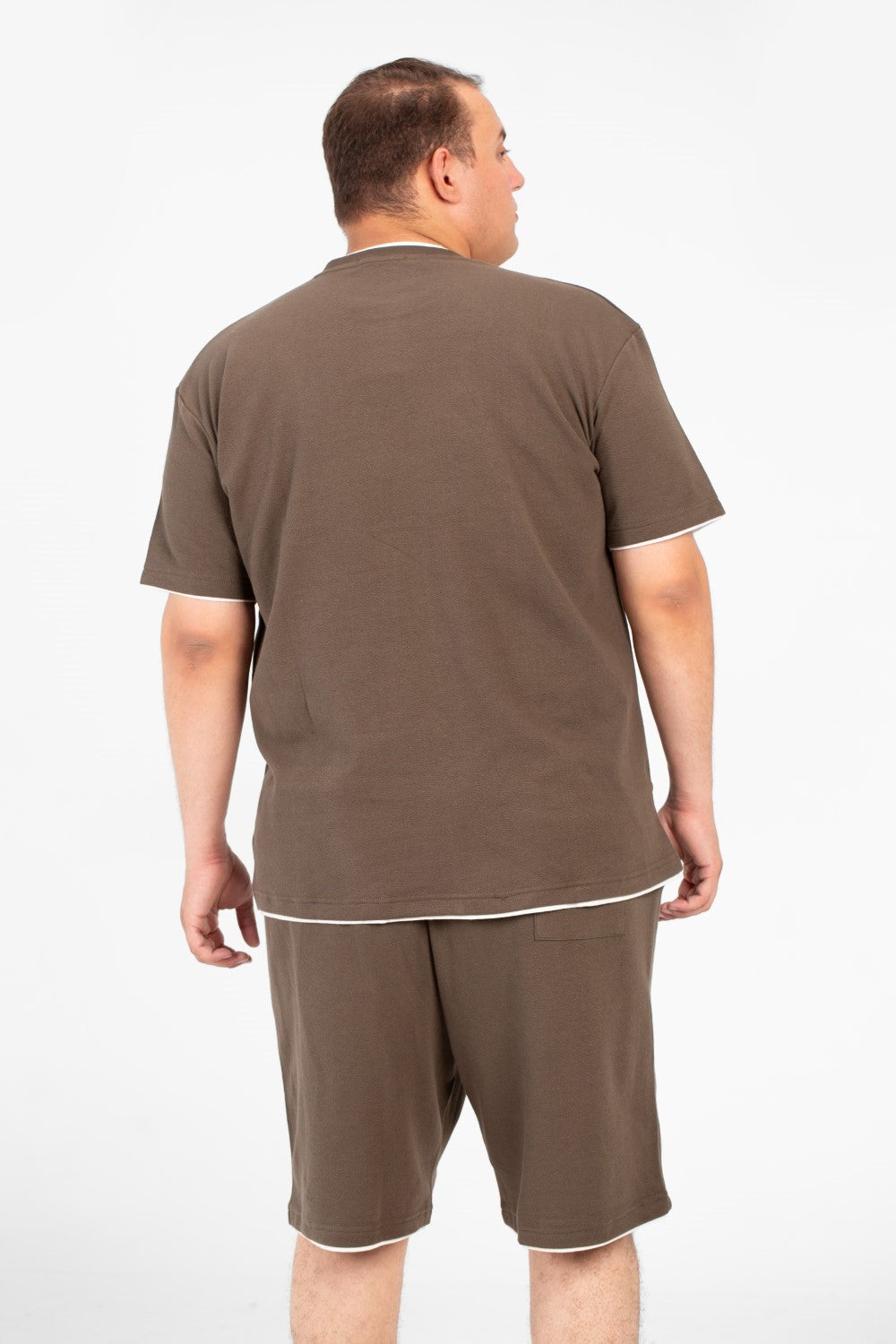 Men's Big Size Basic Fashion Outfit Set