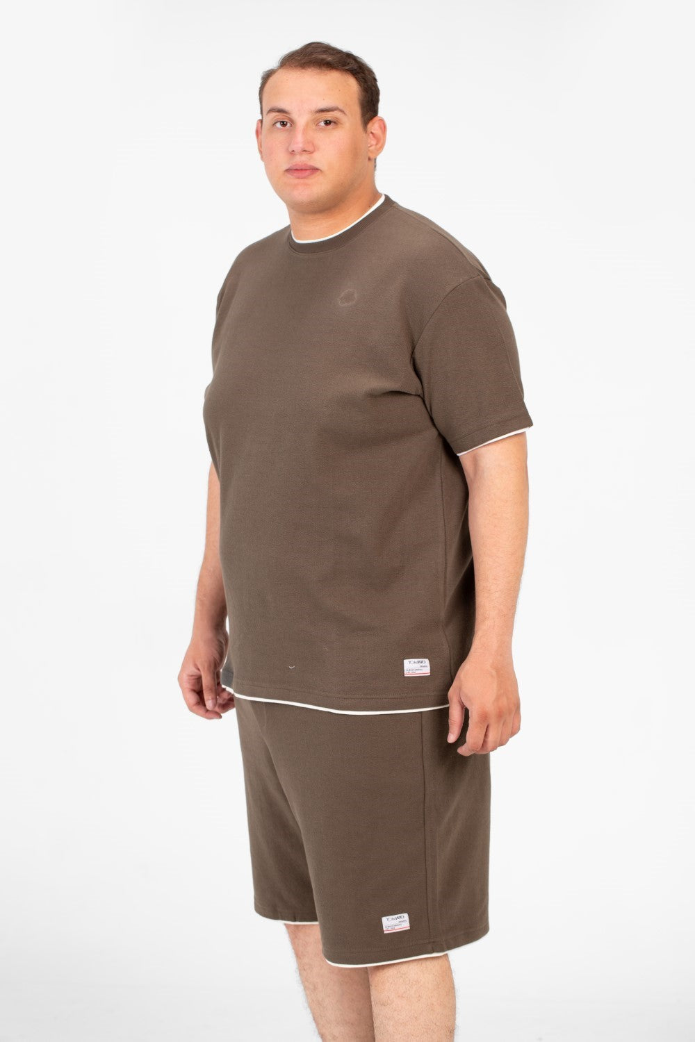 Men's Big Size Basic Fashion Outfit Set