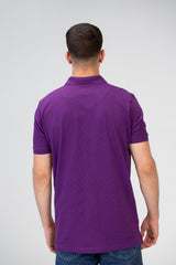 Mens Slim Fit Polo T-Shirt With Front Print