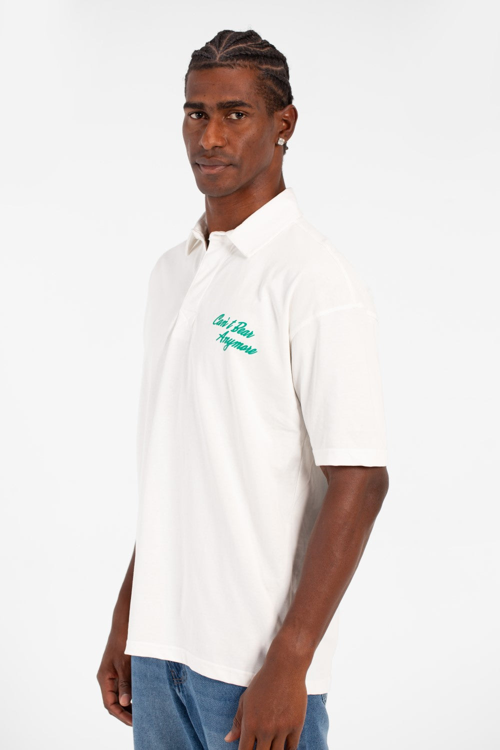 Men's Printed Regular Fit Bolivar Short Sleeve Comfortable Polo T-Shirt