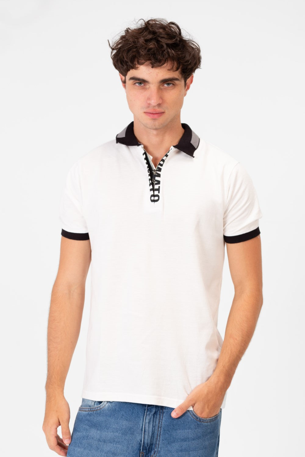 تيشيرت بولو Slim Fit بتصميم حديث عالي الجودة Tomato للرجال