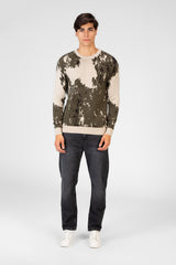 Men's Jakar Full print Round Neck Pullover Sweater