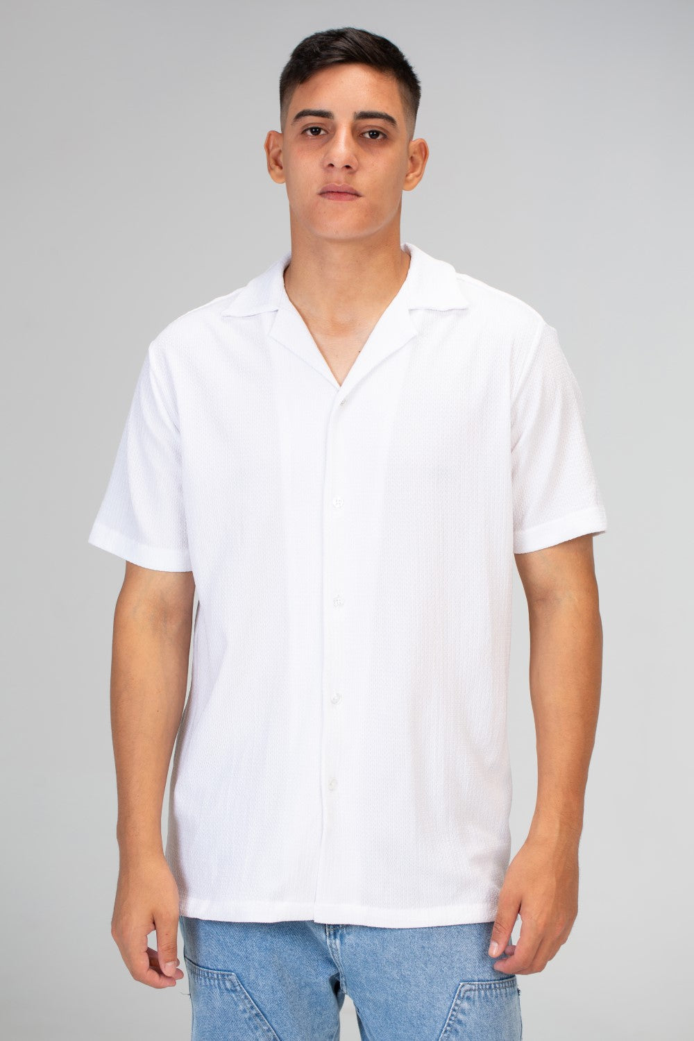 Mens Basic Half Sleeve Shirt With Comfortable Summer Material That Is Suitable For Every Day