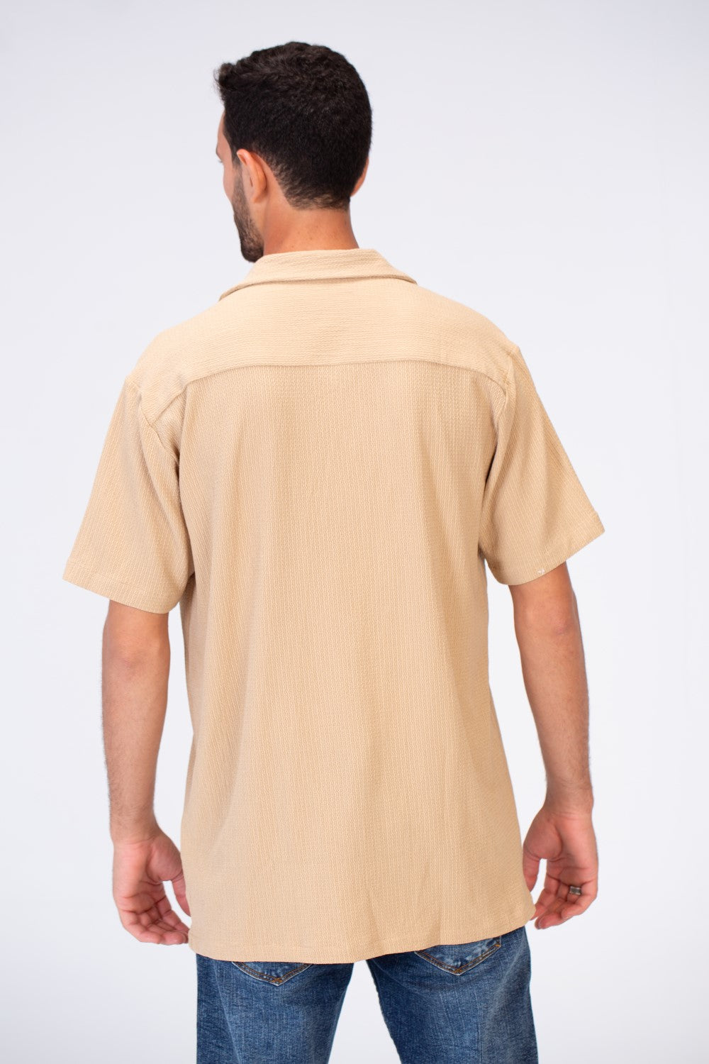 Mens Basic Half Sleeve Shirt With Comfortable Summer Material That Is Suitable For Every Day