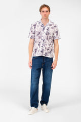 Men's Half Sleeve Slim Fit Jakar Shirt In Distinctive Summer Colors