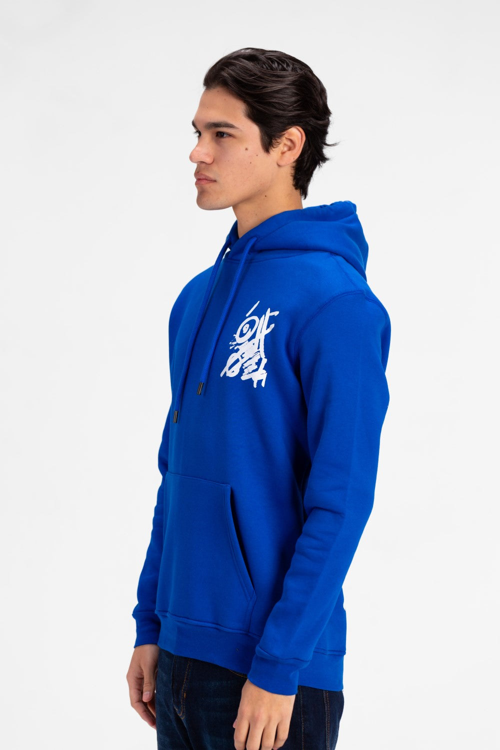 Men's Graphic Print Long Sleeve Hoodie Sweatshirt