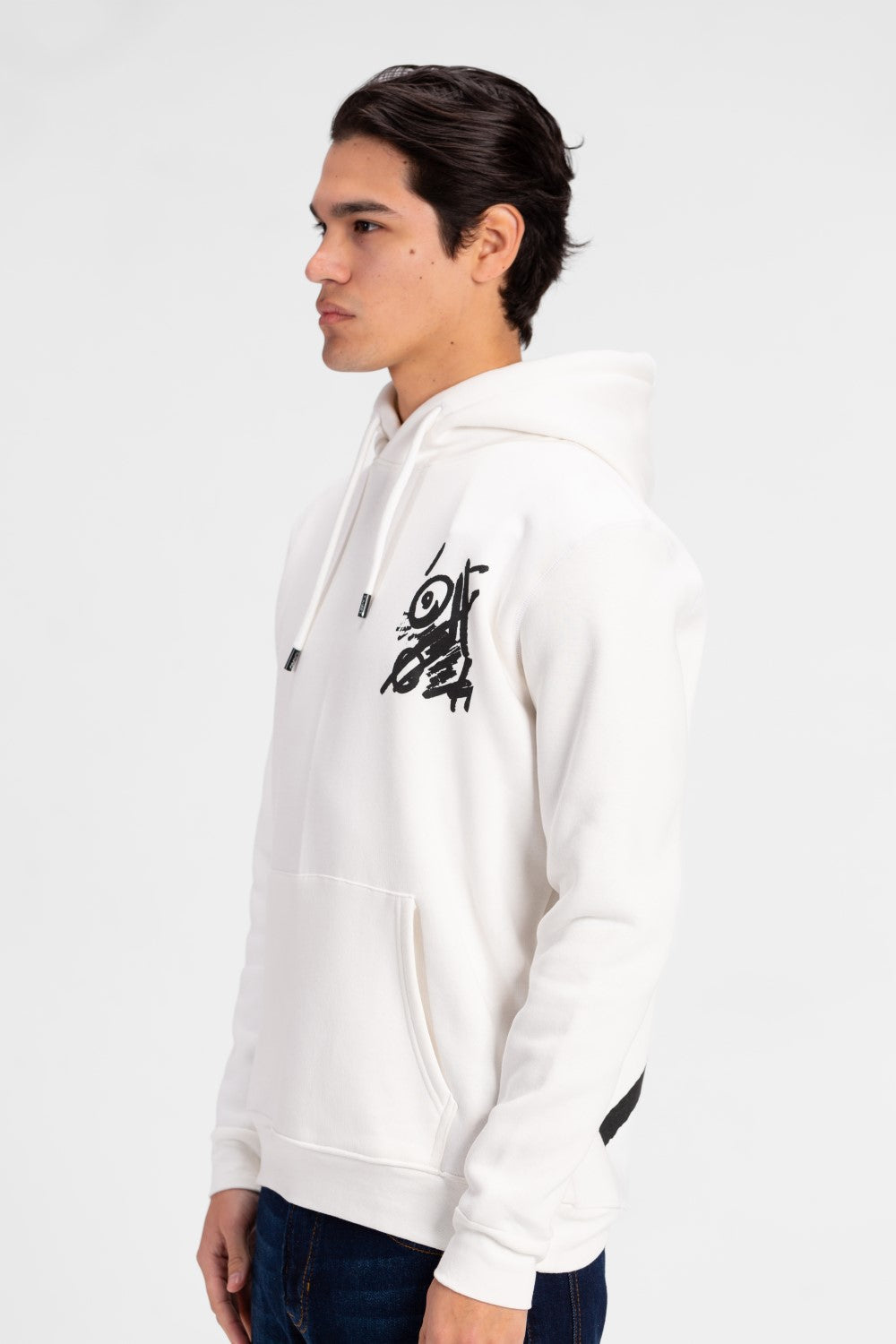 Men's Graphic Print Long Sleeve Hoodie Sweatshirt