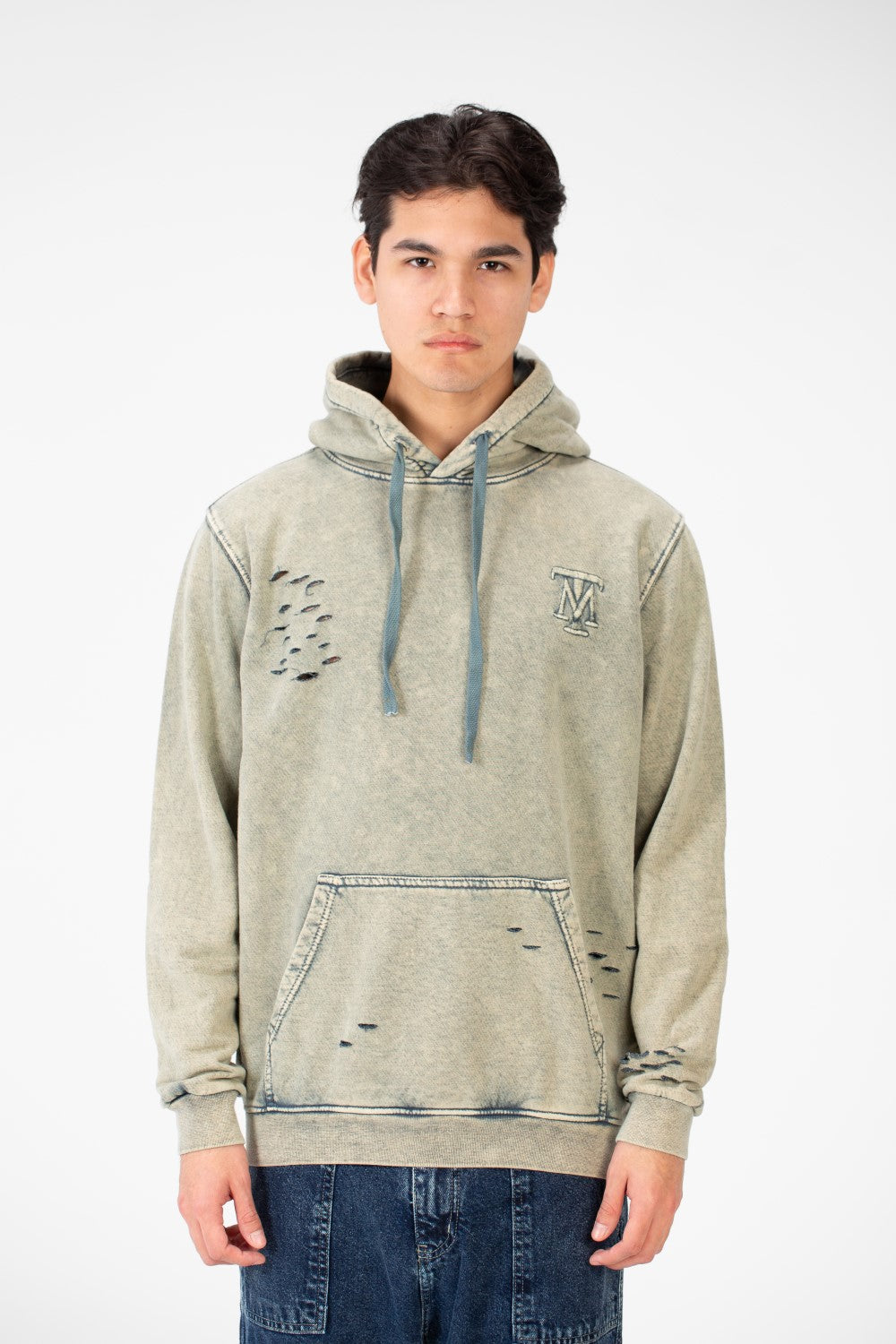 Men's Tomato Cutting Sweatshirt With Kangaroo Pocket