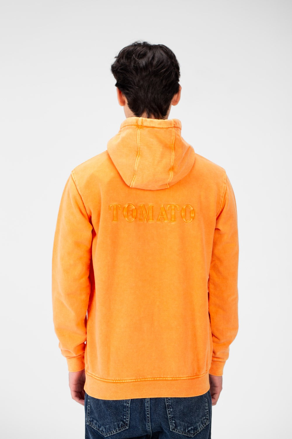 Men's Tomato Cutting Sweatshirt With Kangaroo Pocket