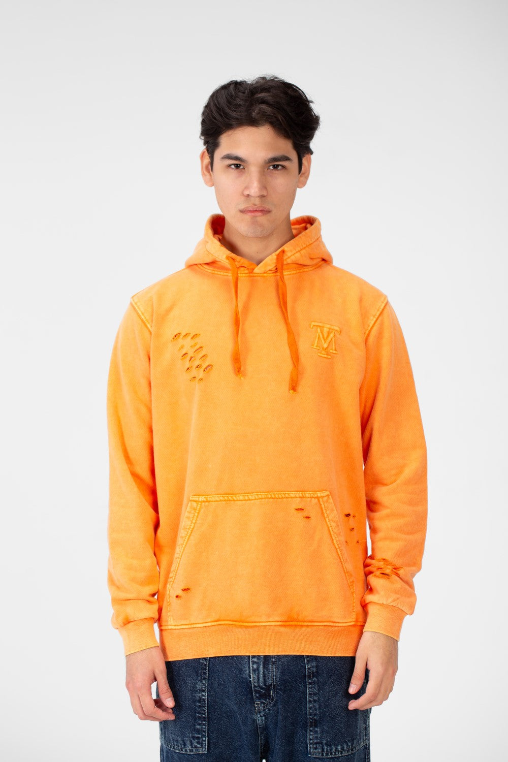 Men's Tomato Cutting Sweatshirt With Kangaroo Pocket