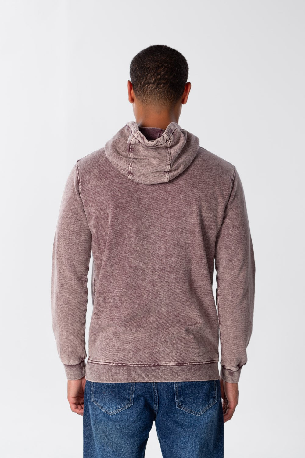 Men's Basic Hood Sweatshirt With Long Sleeves