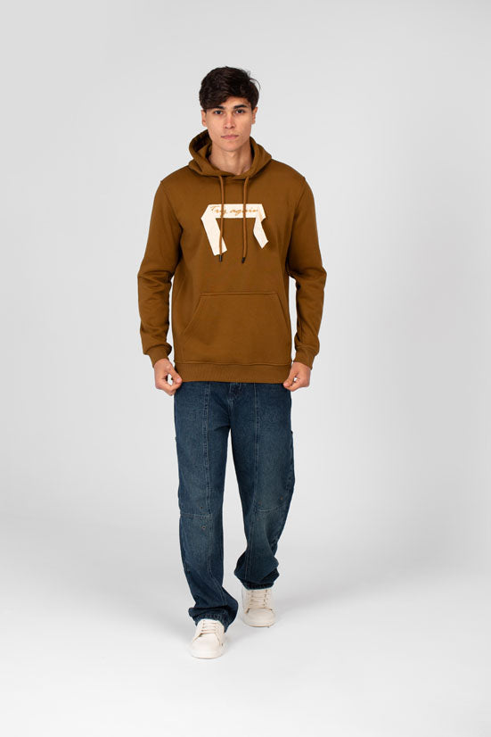 Men's Hoodie With Long Sleeves And A Unique Cut