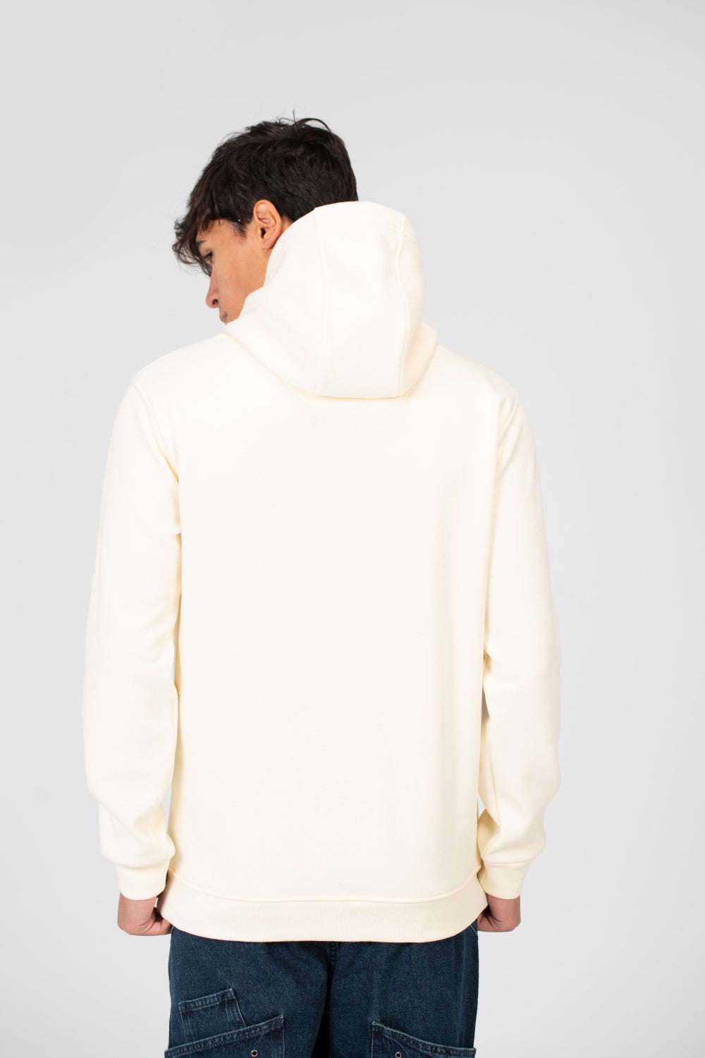Men's Hoodie With Long Sleeves And A Unique Cut