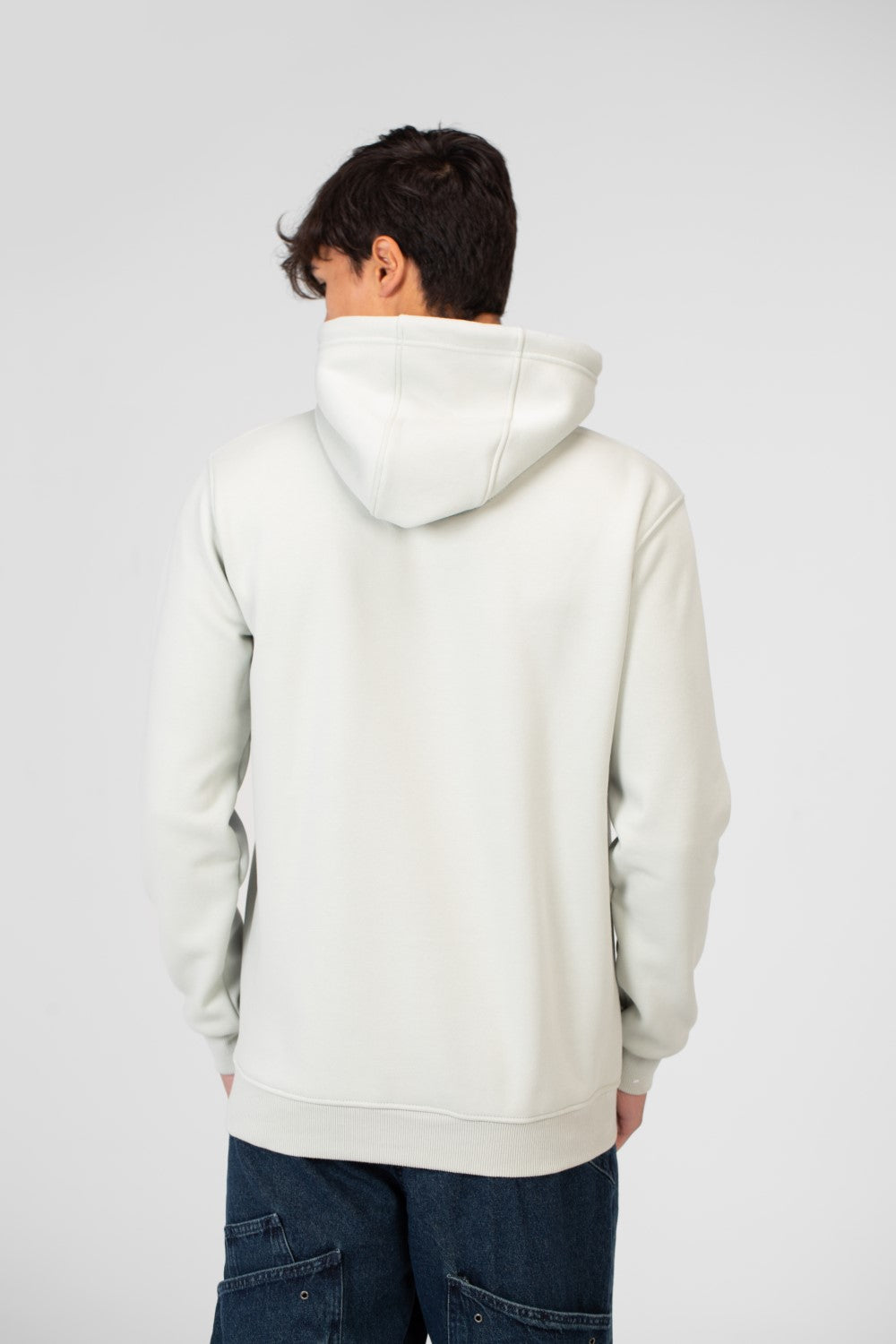 Men's Hoodie With Long Sleeves And A Unique Cut