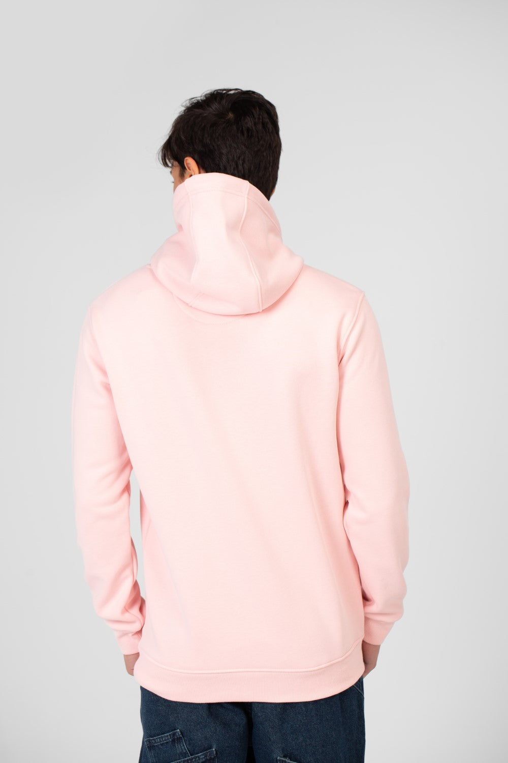 Men's Hoodie With Long Sleeves And A Unique Cut