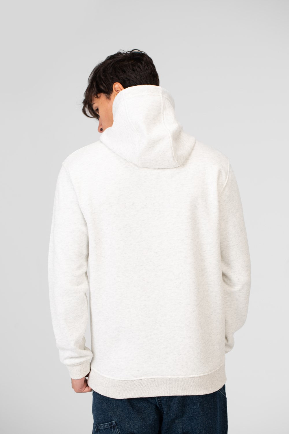 Men's Hoodie With Long Sleeves And A Unique Cut