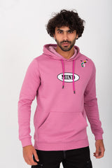 Men's Back & Front Unique Print Hoodie Padded Hooded Sweatshirt