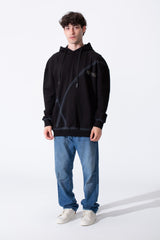 Men's Regular Fit Melton Hoodie Sweatshirt With Long Sleeves And Winter Colors