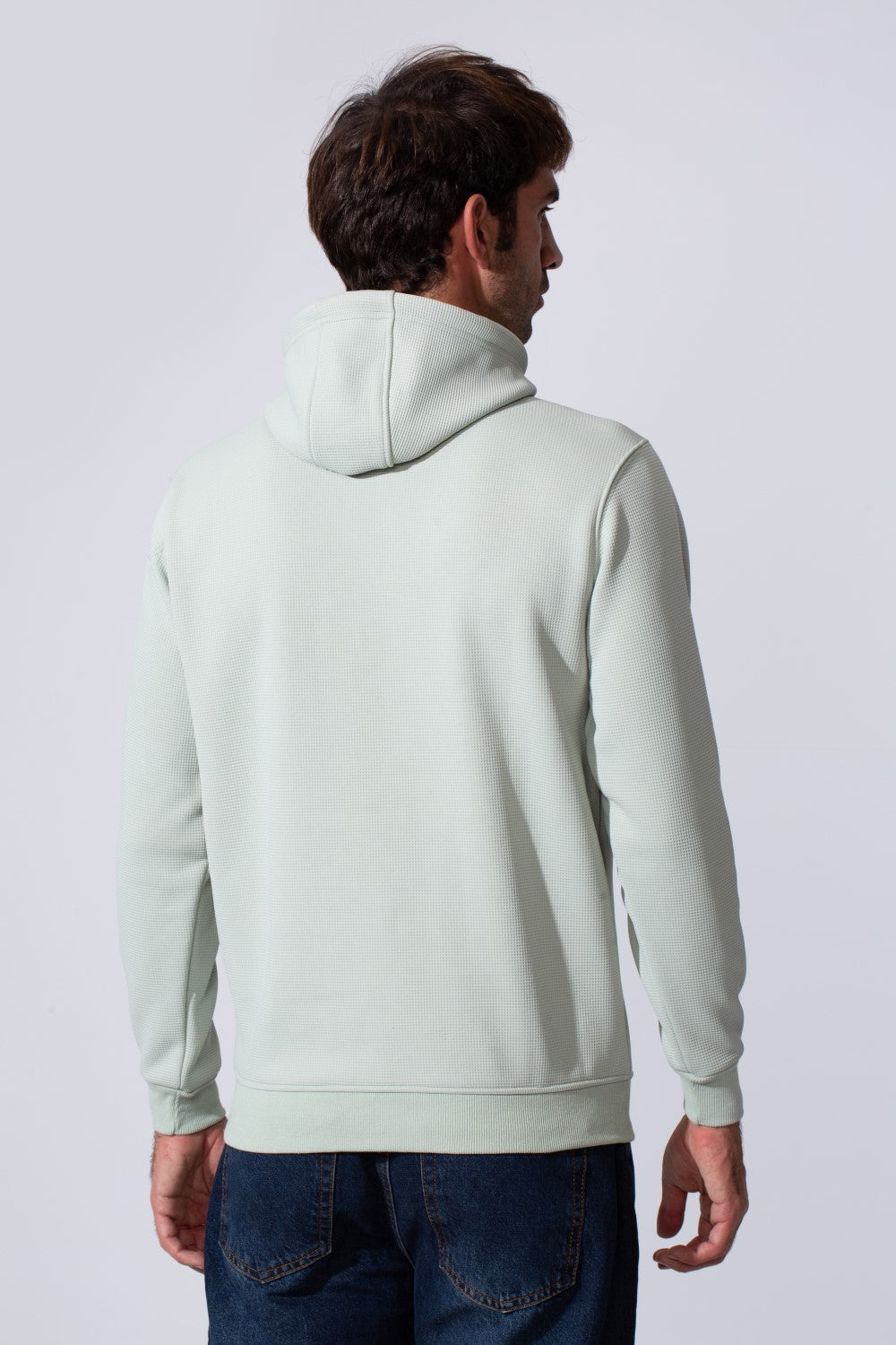 Men's Basic Slim Fit Long Sleeve Hoodie Sweatshirt