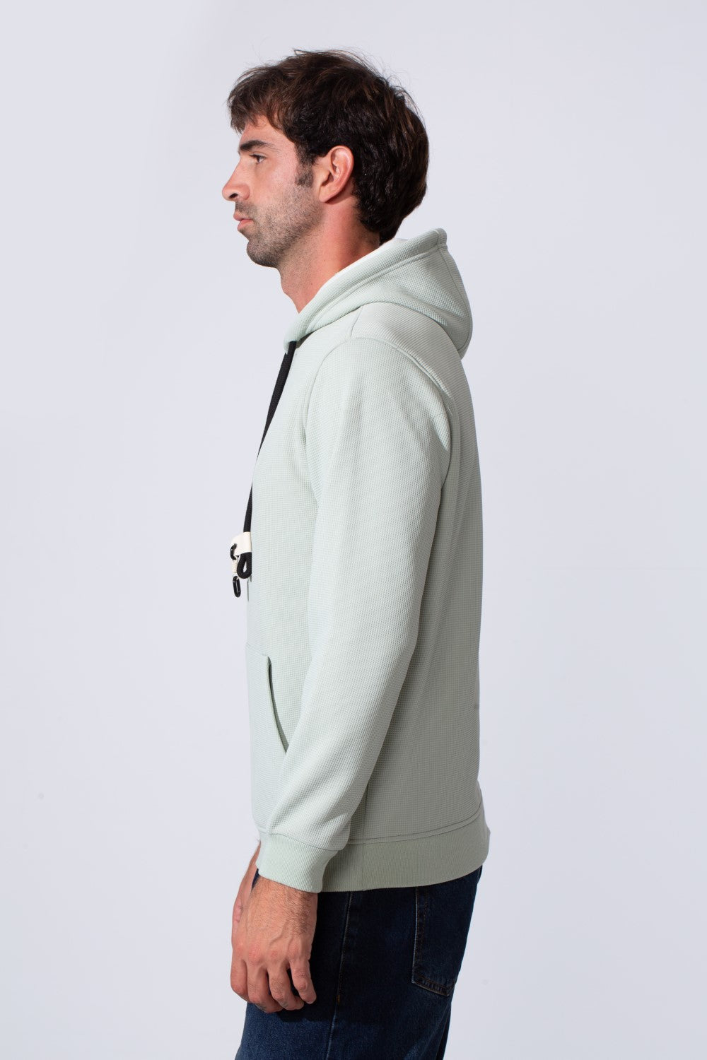 Men's Basic Slim Fit Long Sleeve Hoodie Sweatshirt