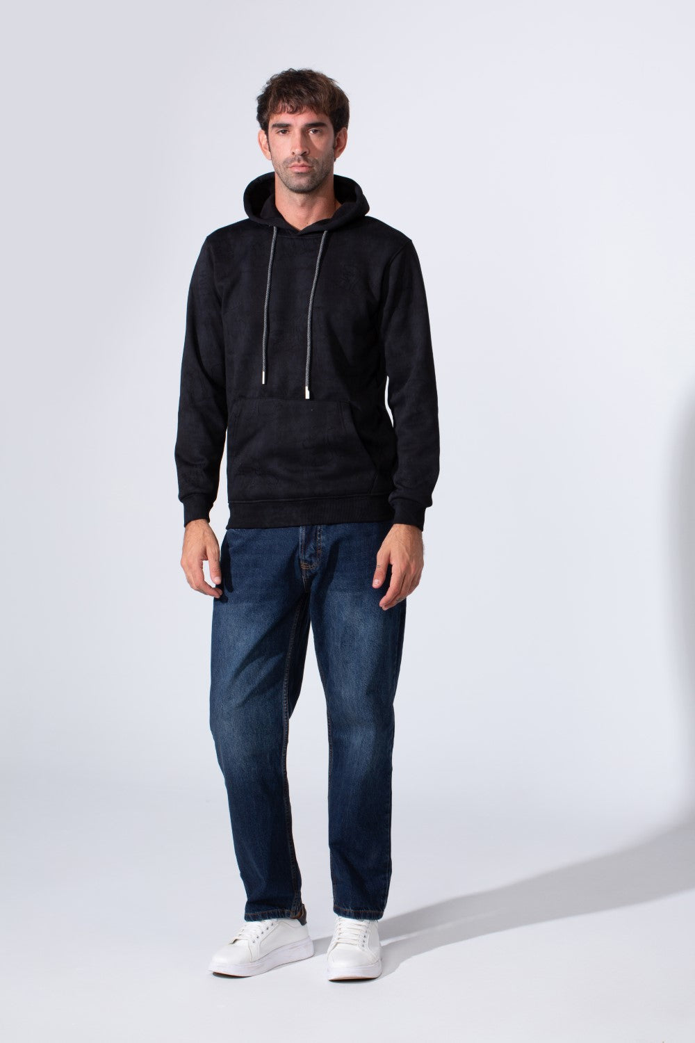 Men's Tie Dye Slim Fit Long Sleeve Hoodie Sweatshirt