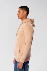 Men's Slim Fit Hood Sweatshirt With Shoulder Pocket