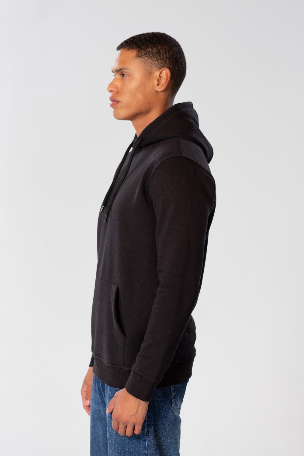 Men's Slim Fit Hood Sweatshirt With Shoulder Pocket