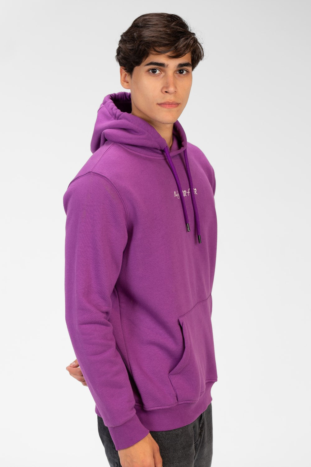 Men's Printed Slim Fit Hoodie Sweatshirt