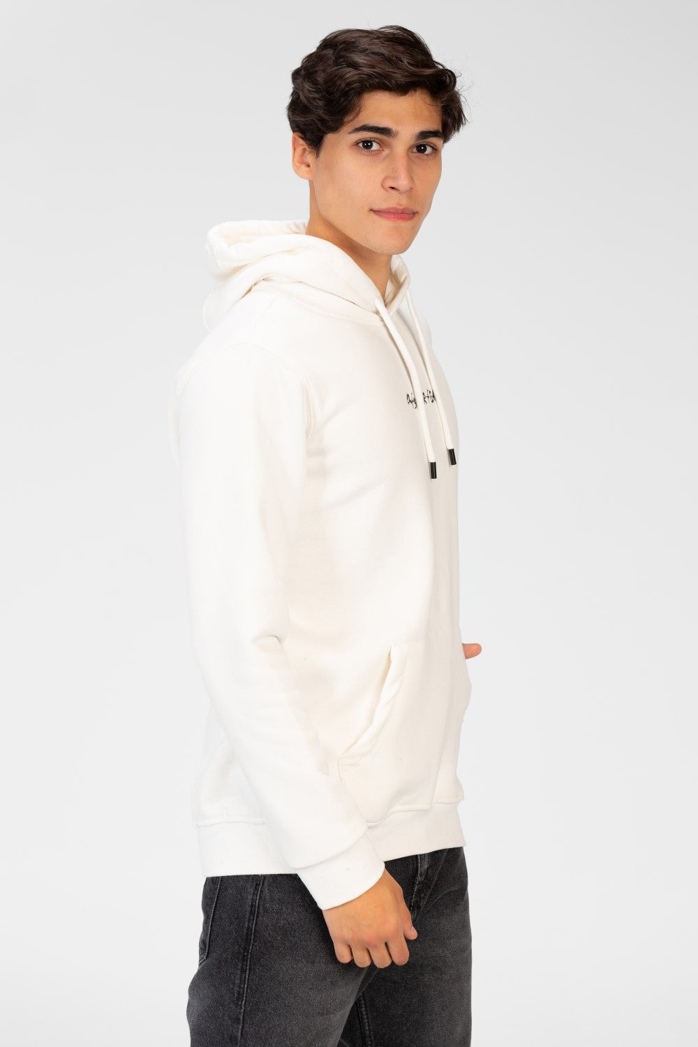 Men's Printed Slim Fit Hoodie Sweatshirt