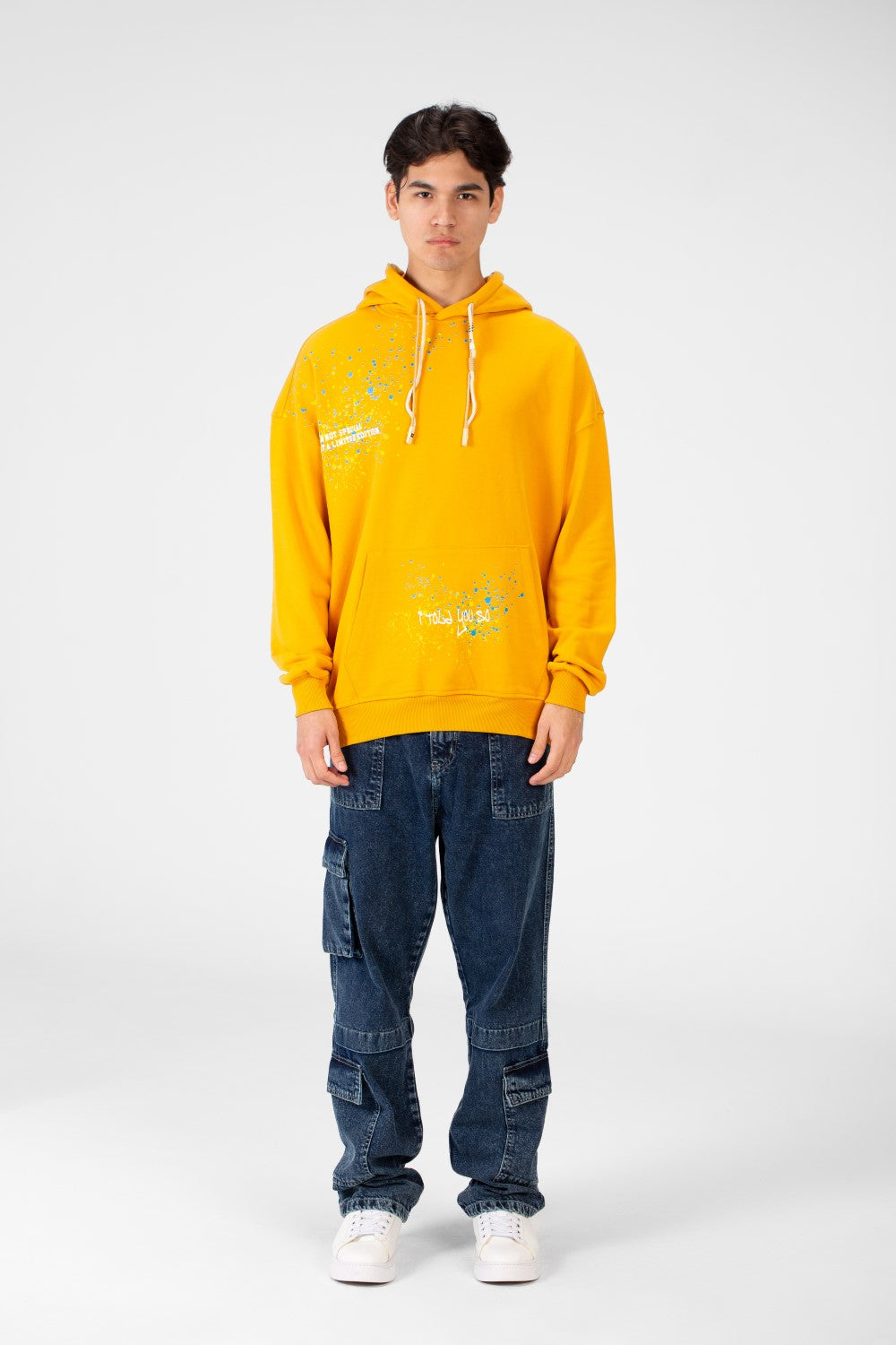Men's Graphic Print Hoodie Sweatshirt
