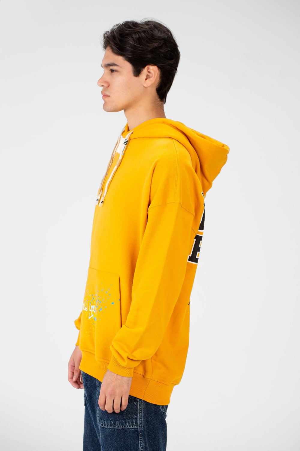Men's Graphic Print Hoodie Sweatshirt