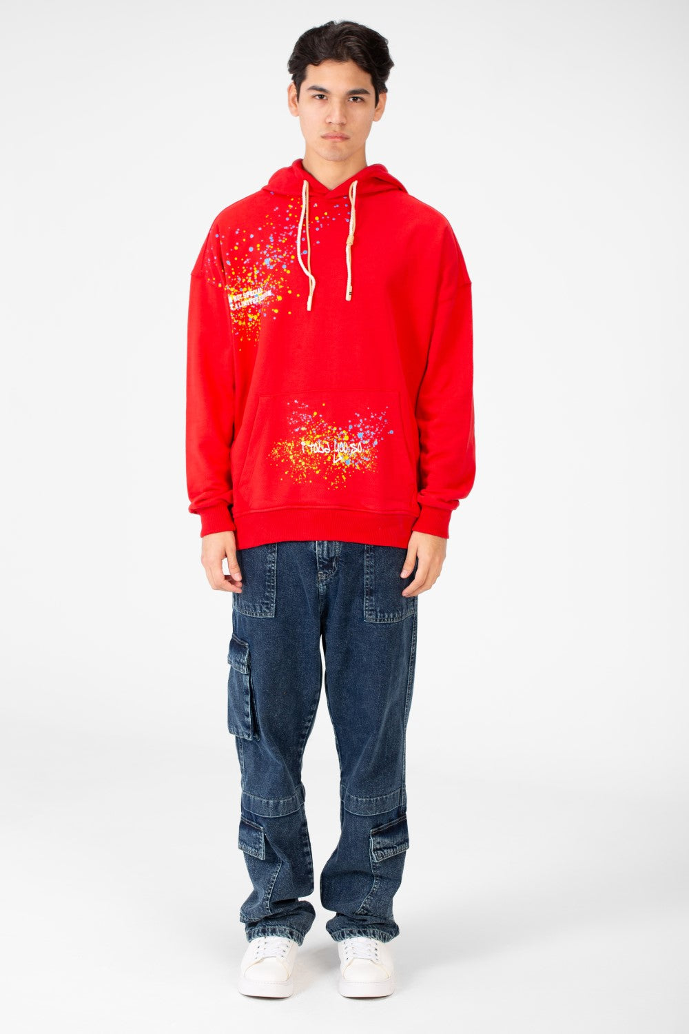 Men's Graphic Print Hoodie Sweatshirt