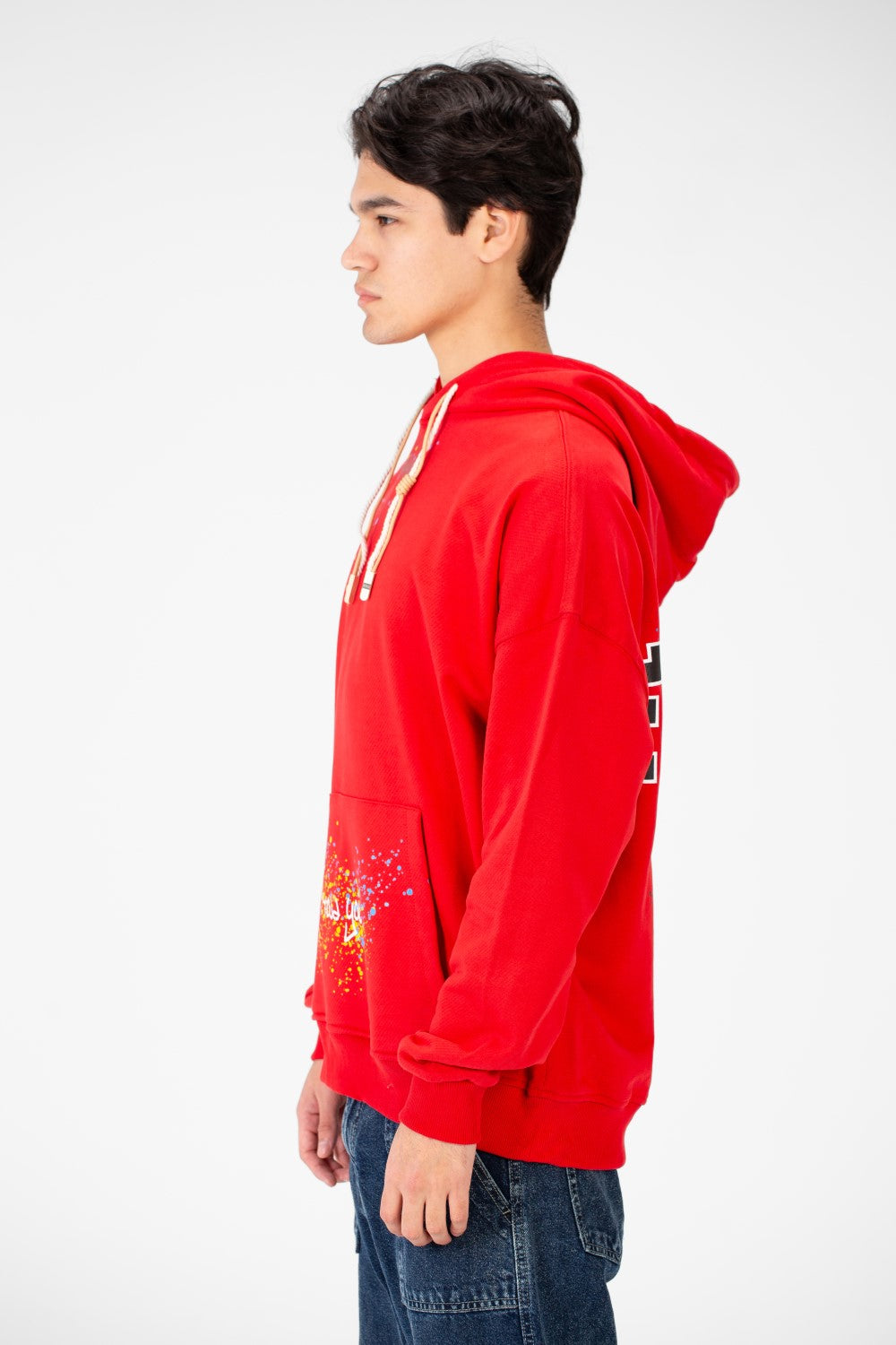 Men's Graphic Print Hoodie Sweatshirt
