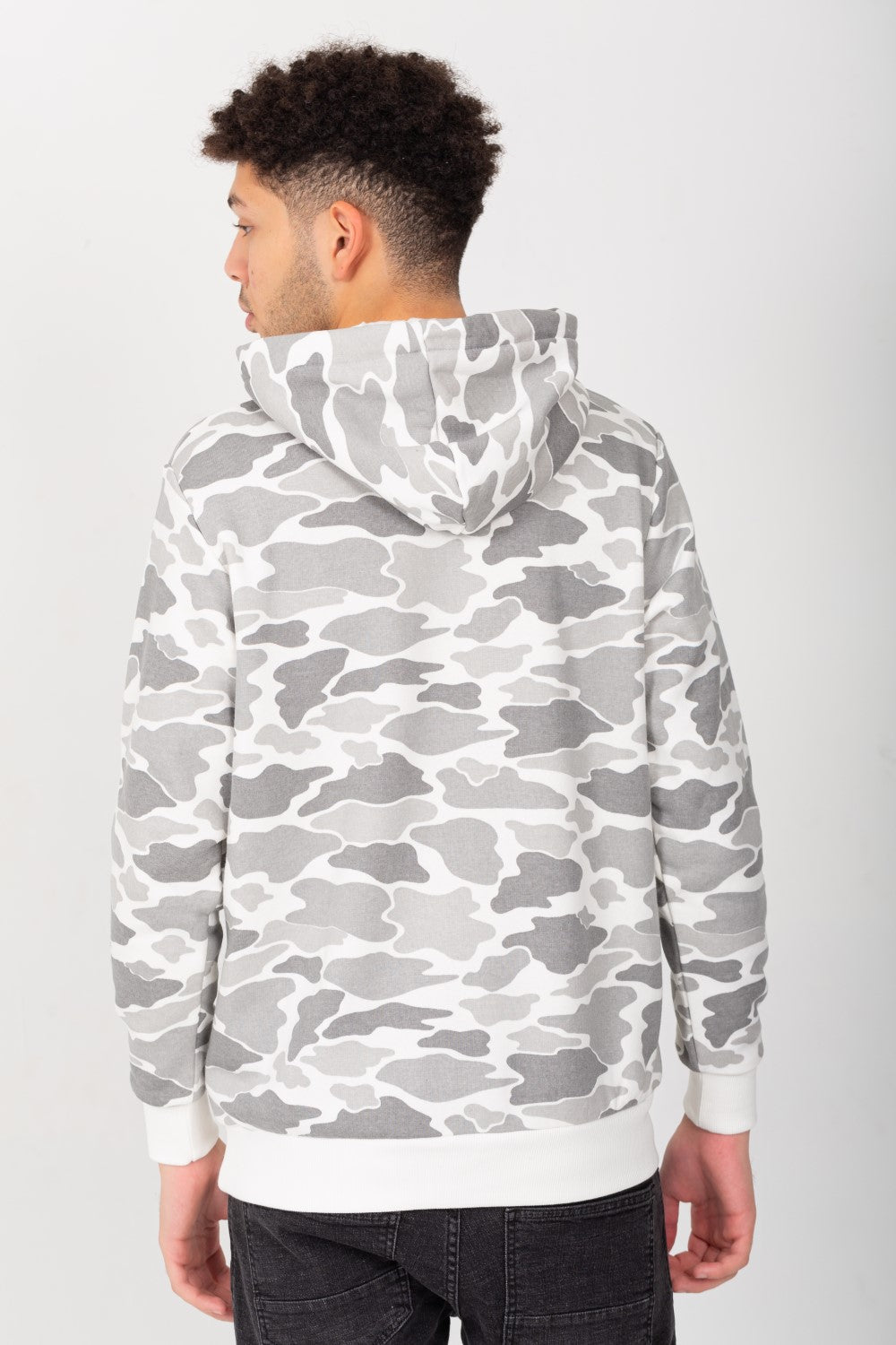 Men's Army Hoodie Padded Hooded Sweatshirt