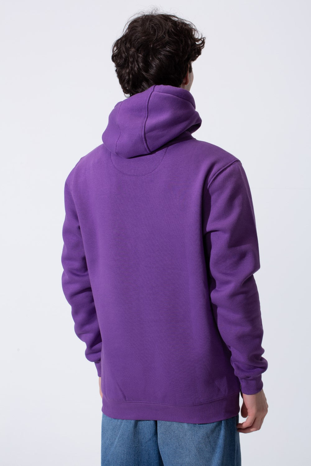 Men's Slim Fit Hoodie Sweatshirt With A Front Kangaroo Pocket