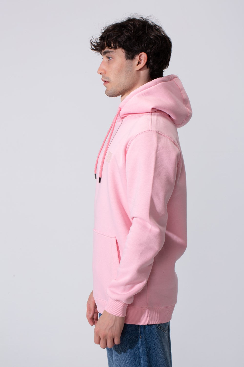 Men's Slim Fit Hoodie Sweatshirt With A Front Kangaroo Pocket