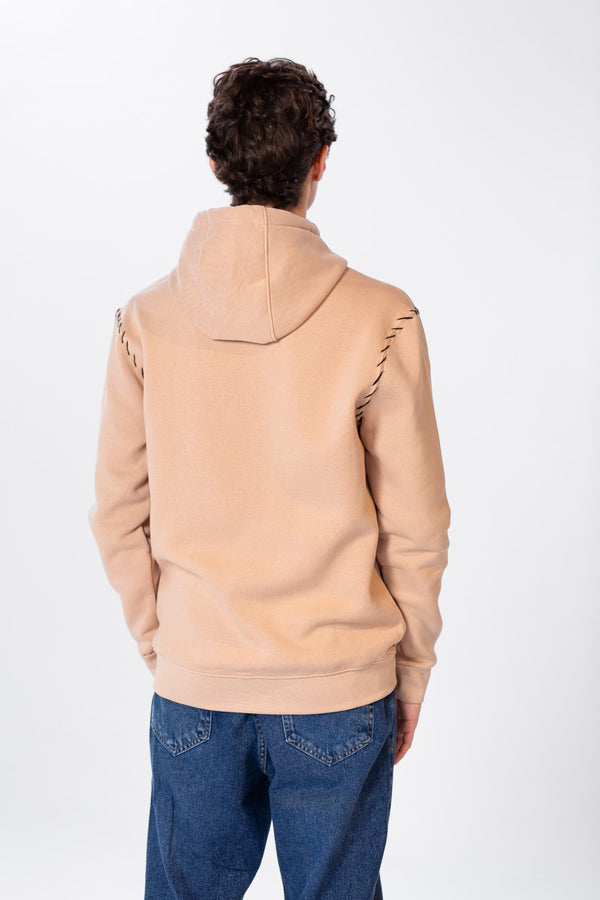 Men's Hoodie-Cut Sweatshirt With Tomato Badge On The Front