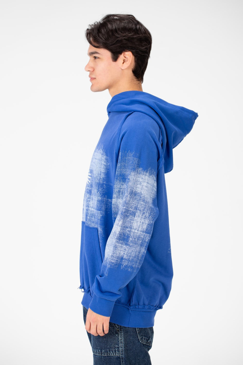 Men's Oversize Printed Hoodie Sweatshirt
